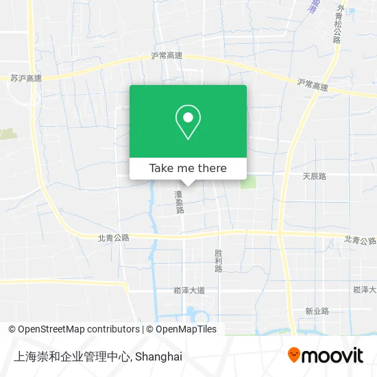 上海崇和企业管理中心 map