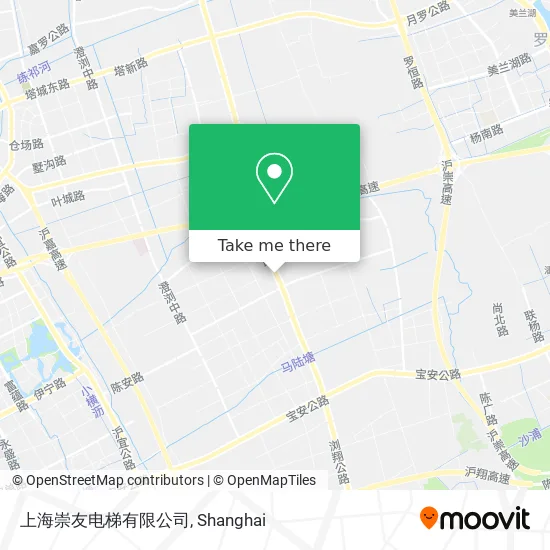 上海崇友电梯有限公司 map