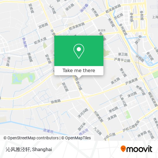 沁风雅泾轩 map