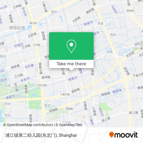 浦江镇第二幼儿园(东北门) map