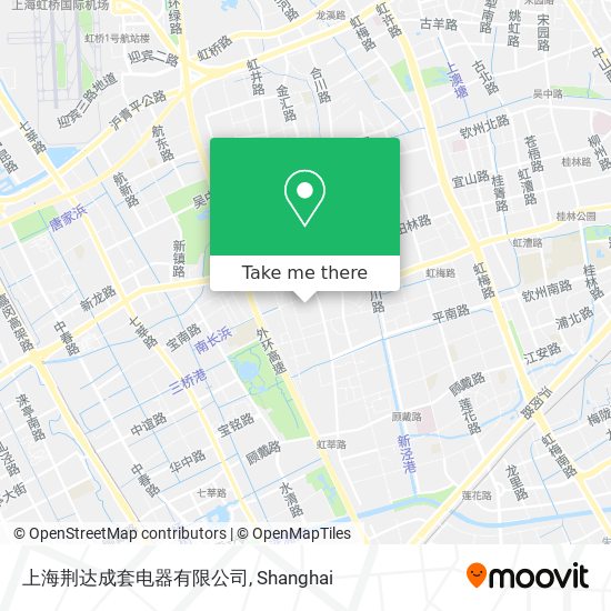 上海荆达成套电器有限公司 map