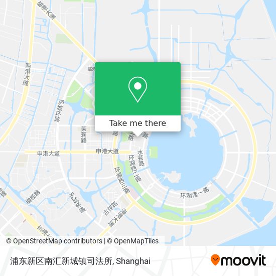 浦东新区南汇新城镇司法所 map