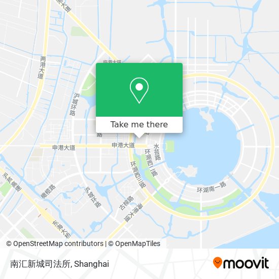 南汇新城司法所 map