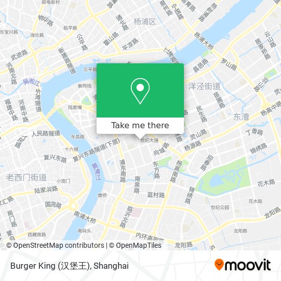 Burger King (汉堡王) map