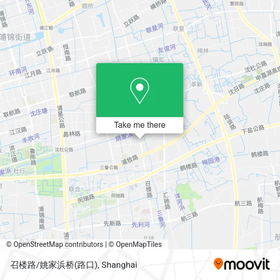 召楼路/姚家浜桥(路口) map