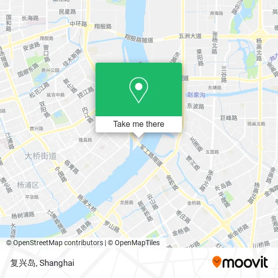 复兴岛 map
