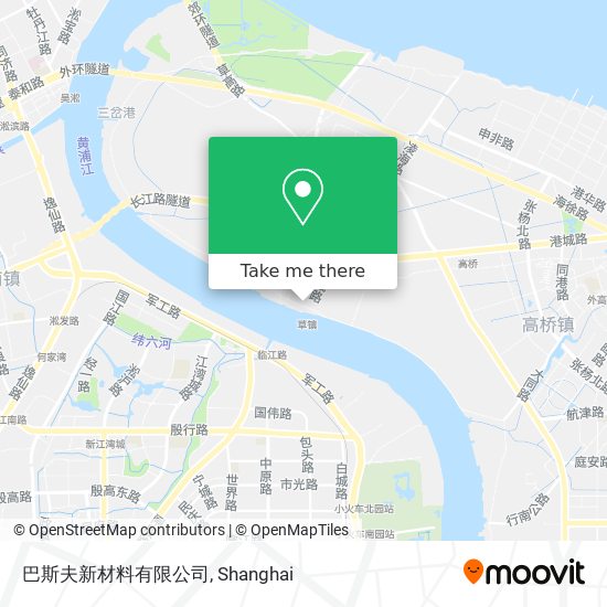 巴斯夫新材料有限公司 map