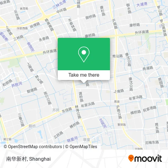南华新村 map