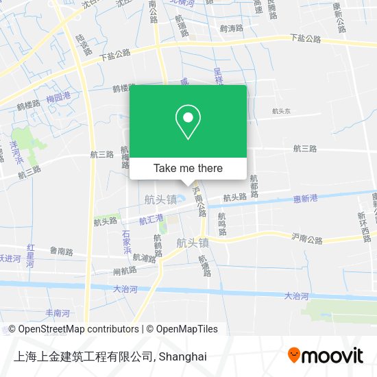 上海上金建筑工程有限公司 map