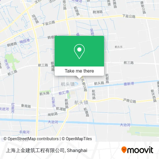 上海上金建筑工程有限公司 map