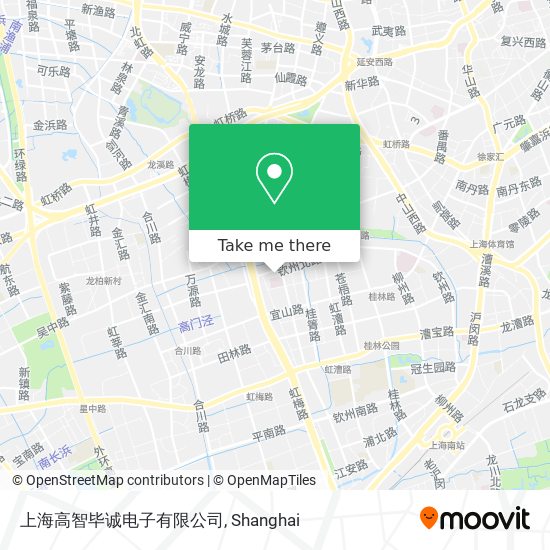 上海高智毕诚电子有限公司 map