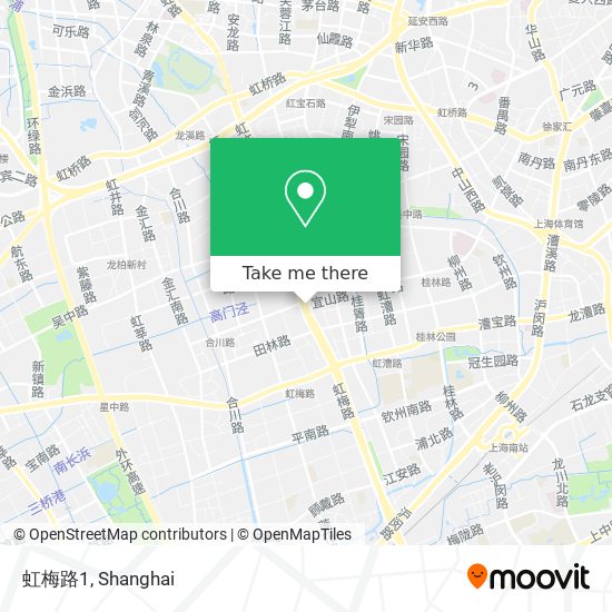 虹梅路1 map