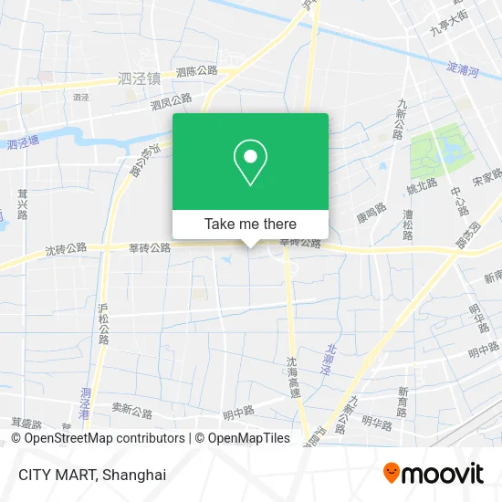 CITY MART map