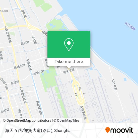 海天五路/迎宾大道(路口) map