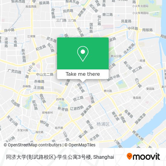 同济大学(彰武路校区)-学生公寓3号楼 map