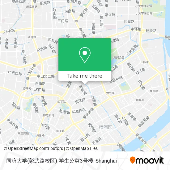 同济大学(彰武路校区)-学生公寓3号楼 map