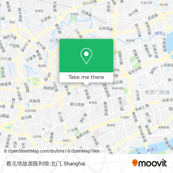 蔡元培故居陈列馆-北门 map