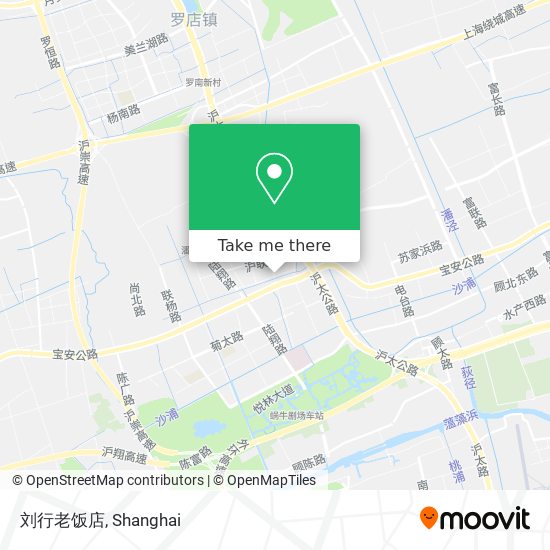 刘行老饭店 map