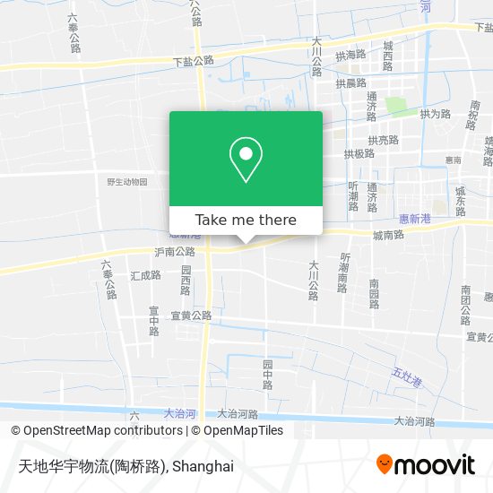 天地华宇物流(陶桥路) map
