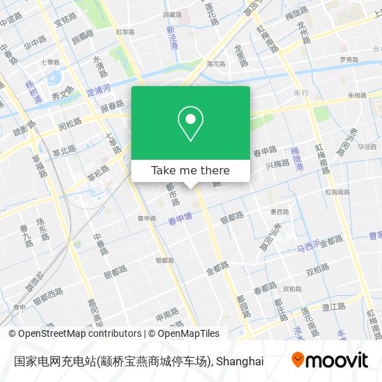 国家电网充电站(颛桥宝燕商城停车场) map