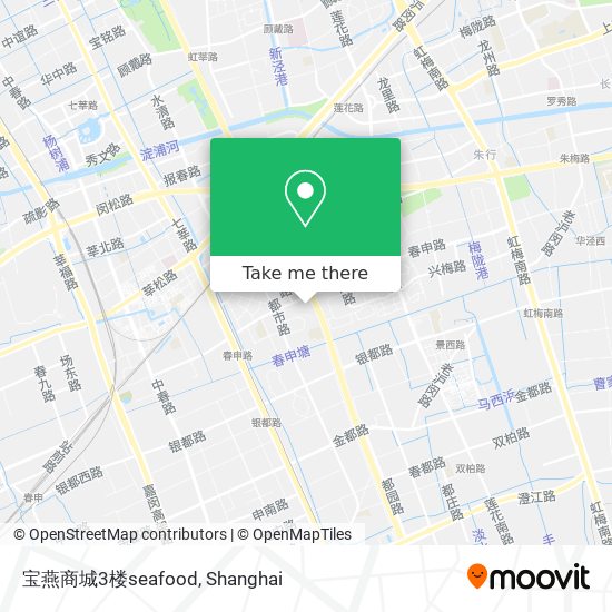 宝燕商城3楼seafood map