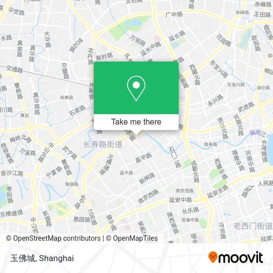 玉佛城 map