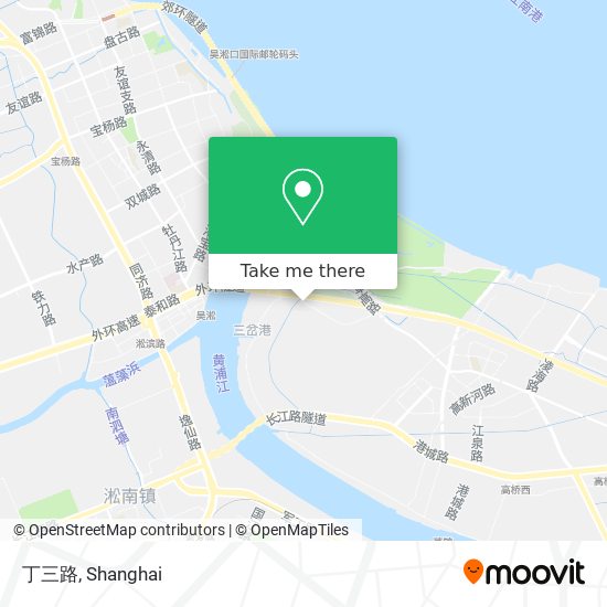 丁三路 map