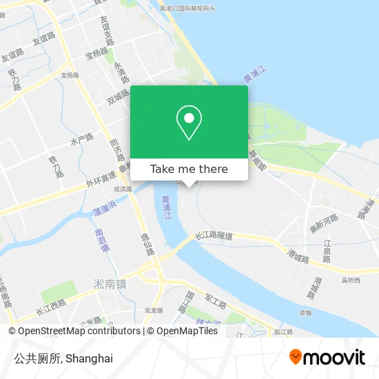 公共厕所 map