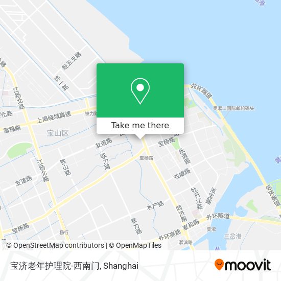宝济老年护理院-西南门 map