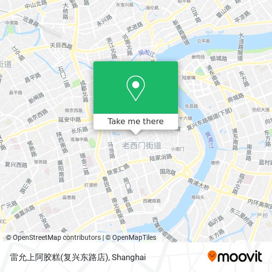 雷允上阿胶糕(复兴东路店) map