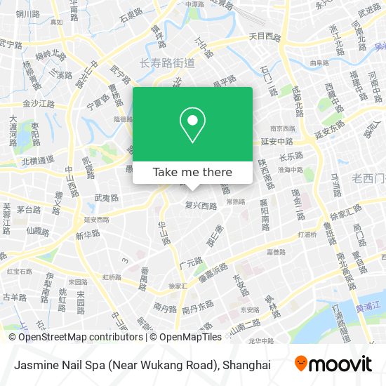 Jasmine Nail Spa (Near Wukang Road) map