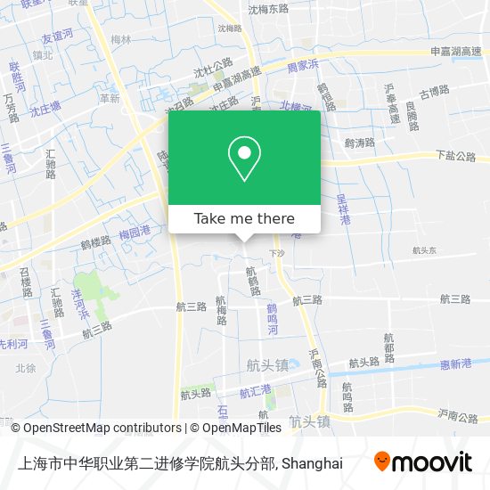 上海市中华职业第二进修学院航头分部 map