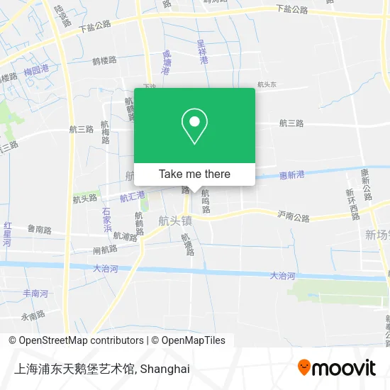 上海浦东天鹅堡艺术馆 map