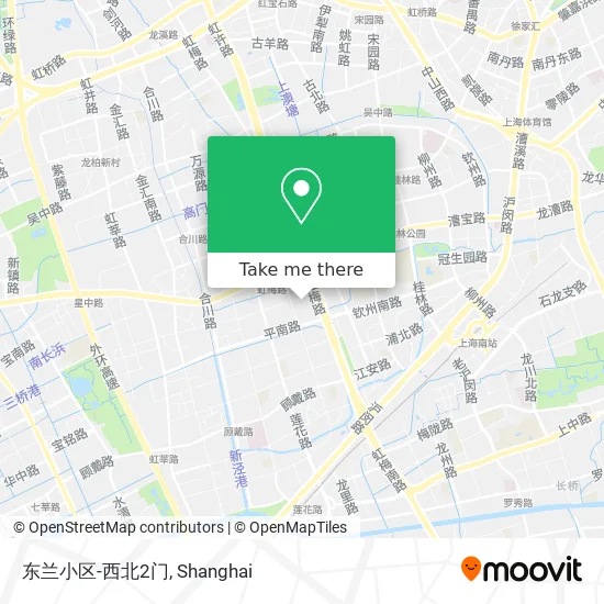 东兰小区-西北2门 map