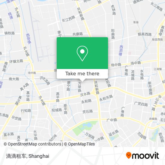 滴滴租车 map