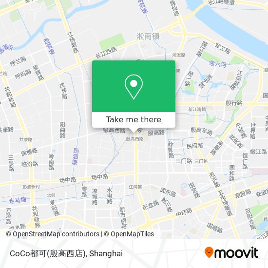 CoCo都可(殷高西店) map