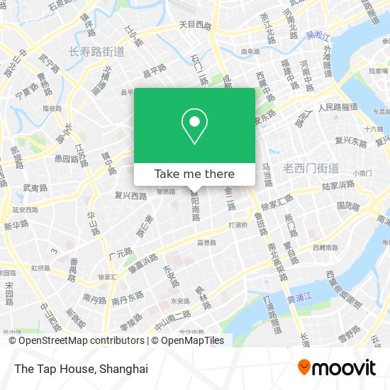The Tap House map