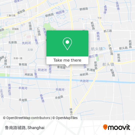 鲁南路辅路 map