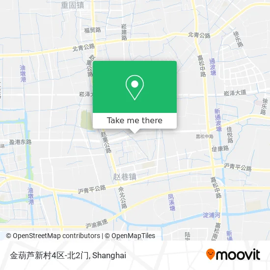 金葫芦新村4区-北2门 map