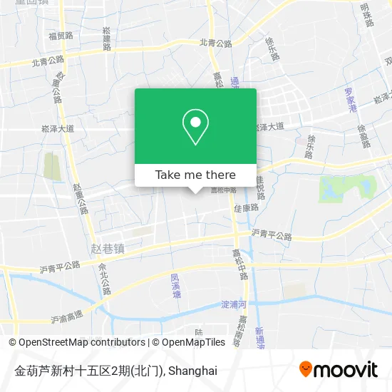 金葫芦新村十五区2期(北门) map
