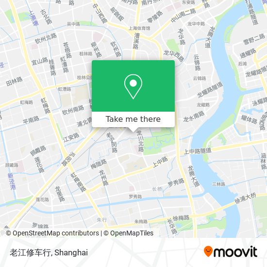 老江修车行 map