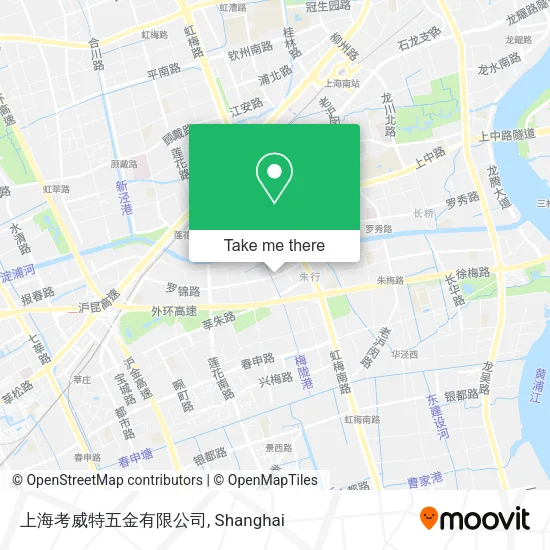 上海考威特五金有限公司 map
