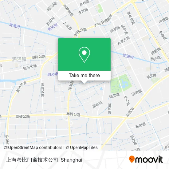 上海考比门窗技术公司 map