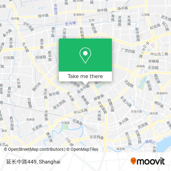 延长中路449 map