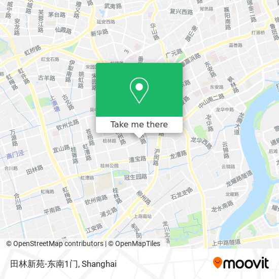 田林新苑-东南1门 map