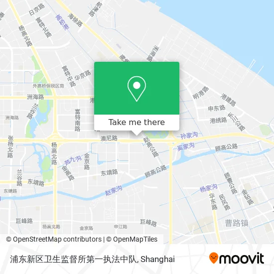 浦东新区卫生监督所第一执法中队 map