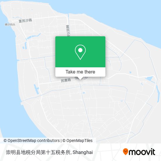 崇明县地税分局第十五税务所 map