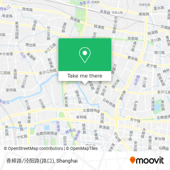 香樟路/泾阳路(路口) map