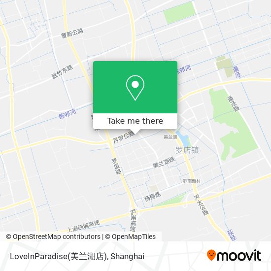 LoveInParadise(美兰湖店) map