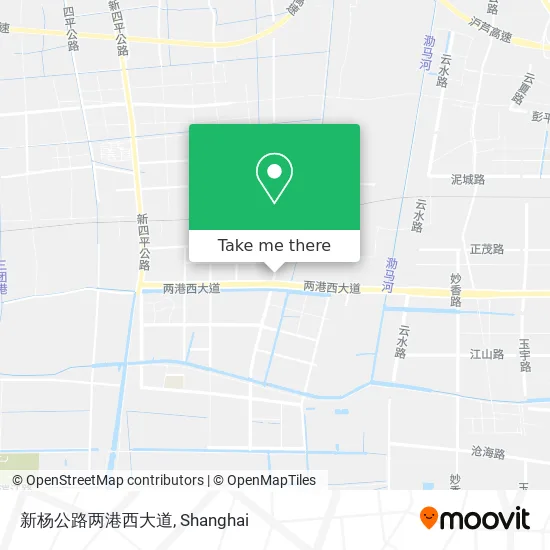 新杨公路两港西大道 map